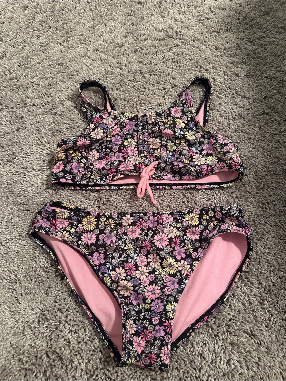 Floral bikini size 10/12 wonder nation